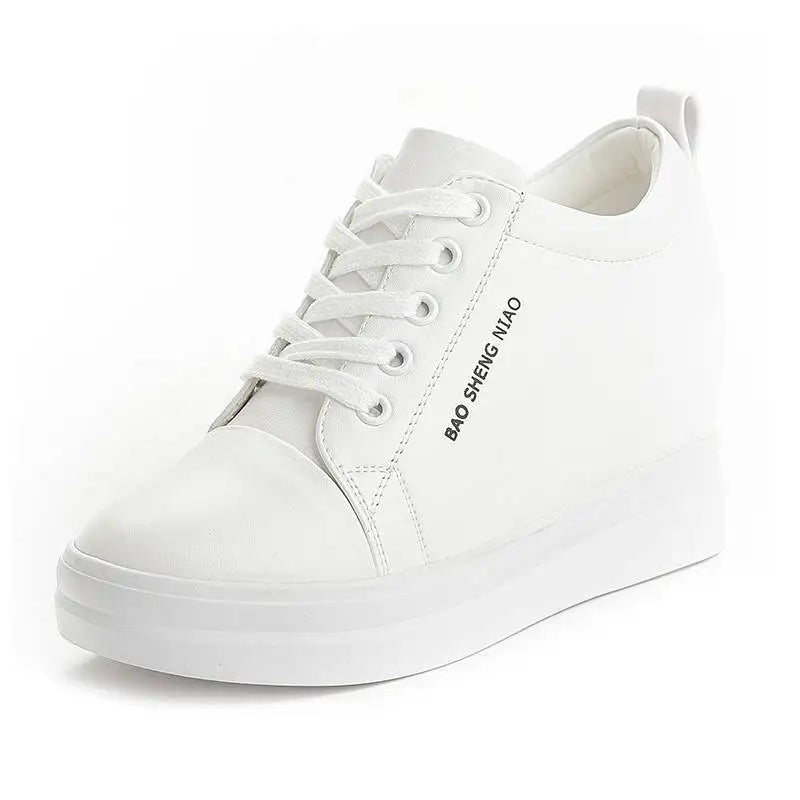 Women Waterproof Wedges Casual Shoes Platform Heel Sneakers