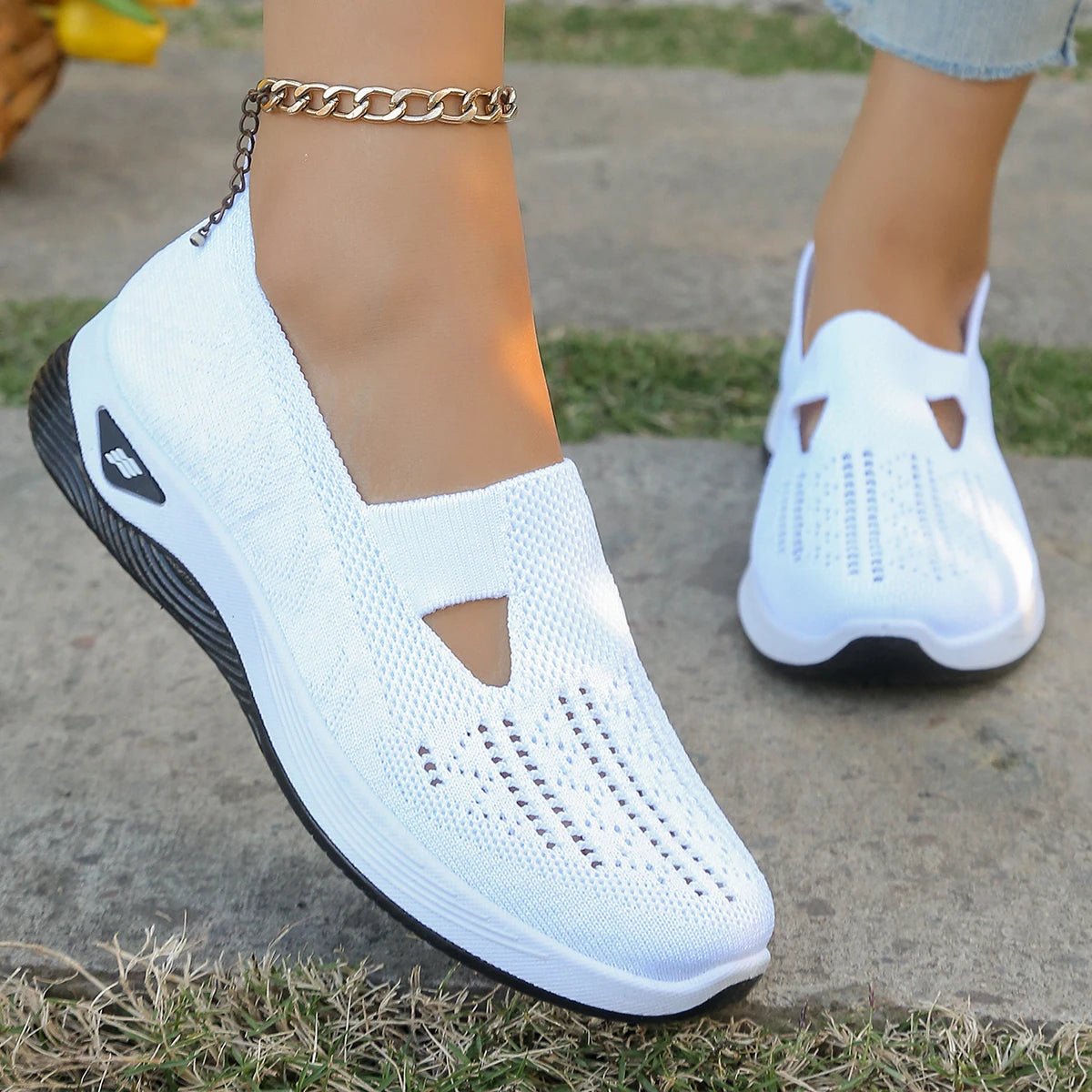 women's summer shoes - casual sneaker, simple, four seasons general light flat  Solid women shoes