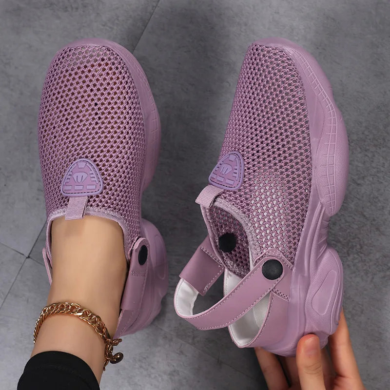 Women's Sports Shoes,  Non Slip Platform Casual Sandals Lightweight Comfortable Height Increase Breathable