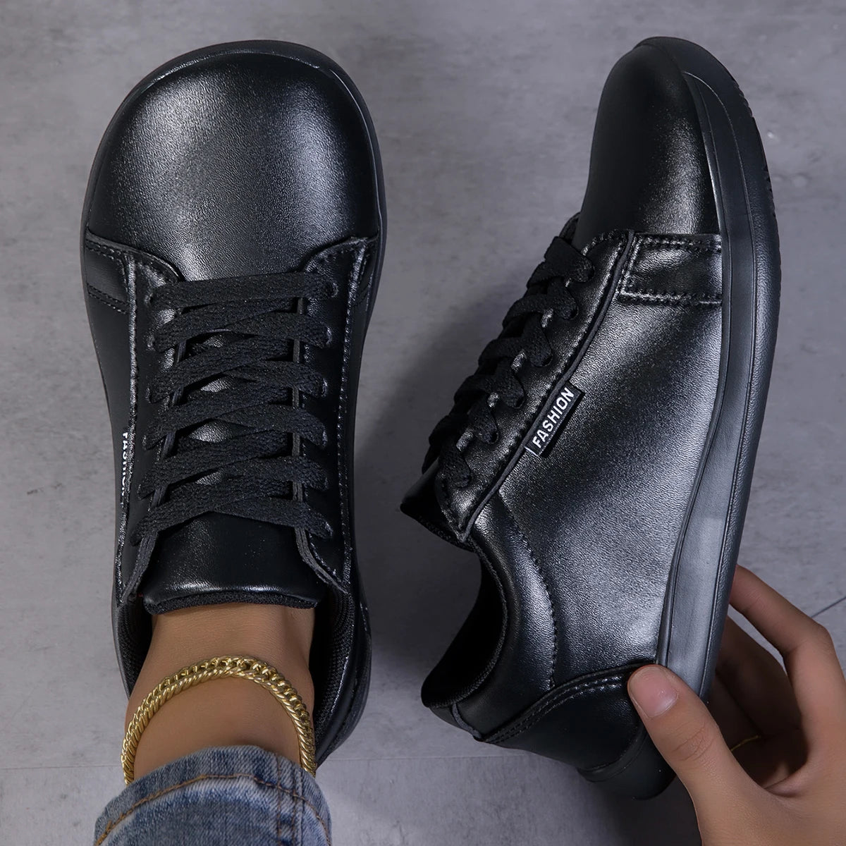 Womens Shoes White Unisex Wide Version Sneakers