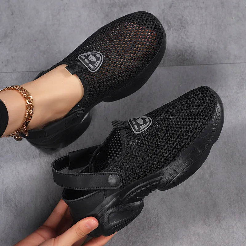 Women's Sports Shoes,  Non Slip Platform Casual Sandals Lightweight Comfortable Height Increase Breathable