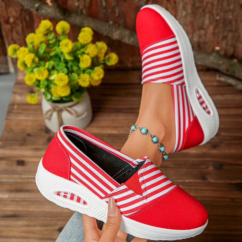 Woman Shoes, New Wedges Casual Shoes Elegant Casual Sneakers