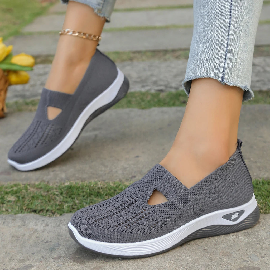 women's summer shoes - casual sneaker, simple, four seasons general light flat  Solid women shoes