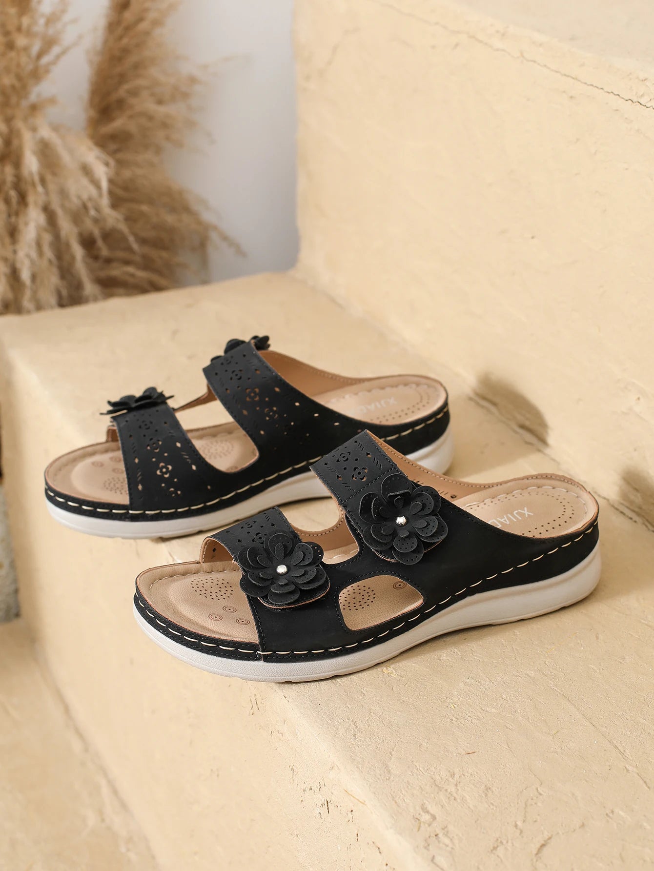 Plus Size Womens Shoes Fashion Flower