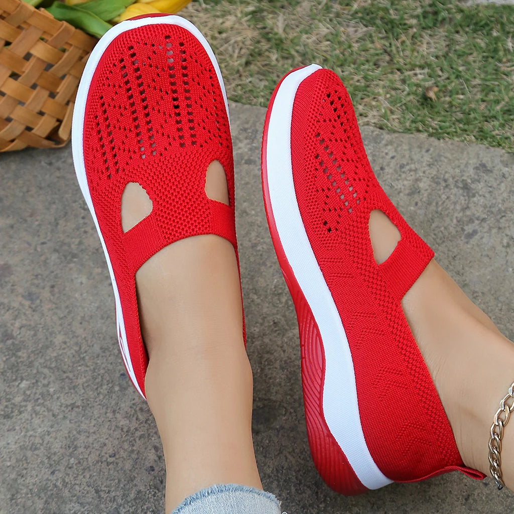 women's summer shoes - casual sneaker, simple, four seasons general light flat  Solid women shoes