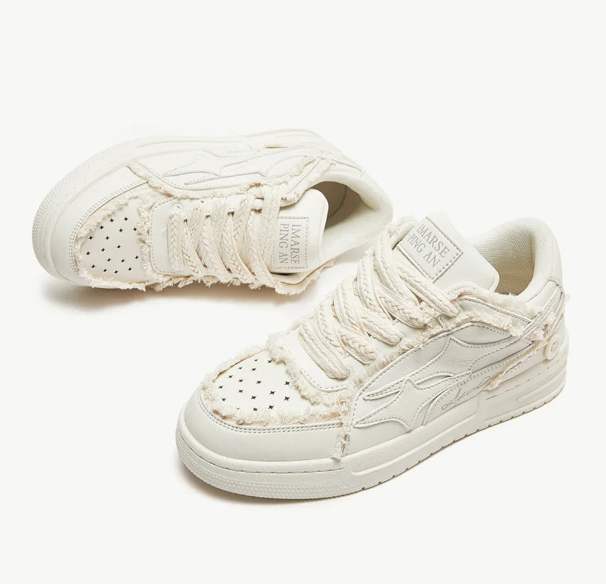 Women Shoes Retro Fashion Star Sneakers