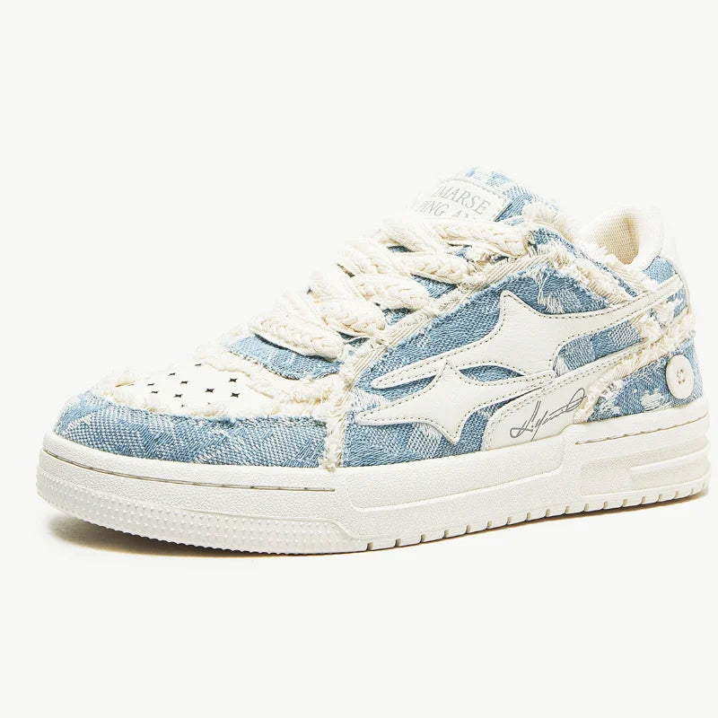 Women Shoes Retro Fashion Star Sneakers